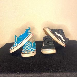 Two kids vans set